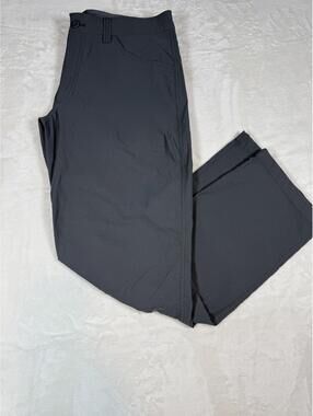 Eddie Bauer Mens 34x30 Gray Tech Pants Stretch Nylon Hiking Outdoor